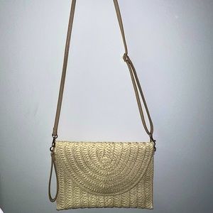 Large Tan Boho Crossbody